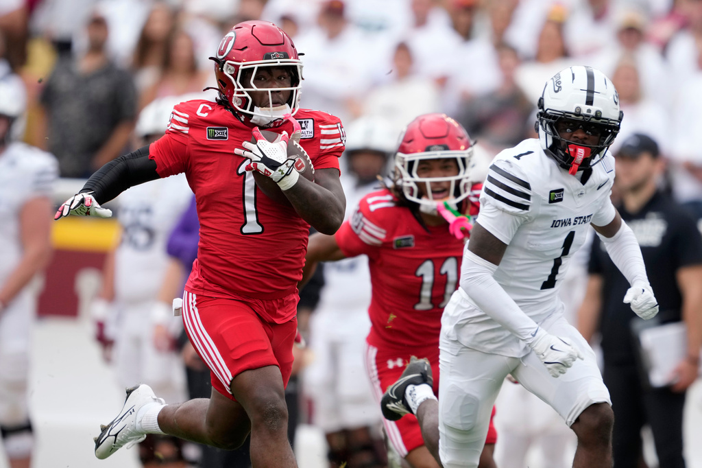 Fast-starting Utes get career-high 174 yards from Wayshawn Parker in 31-17 win over Iowa State